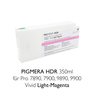 Kompatible Tintenpatrone Pigmera HDR 350ml T5966 Vivid...