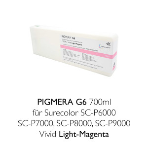 Kompatible Tintenpatrone Pigmera G6 700ml T8046 Vivid...