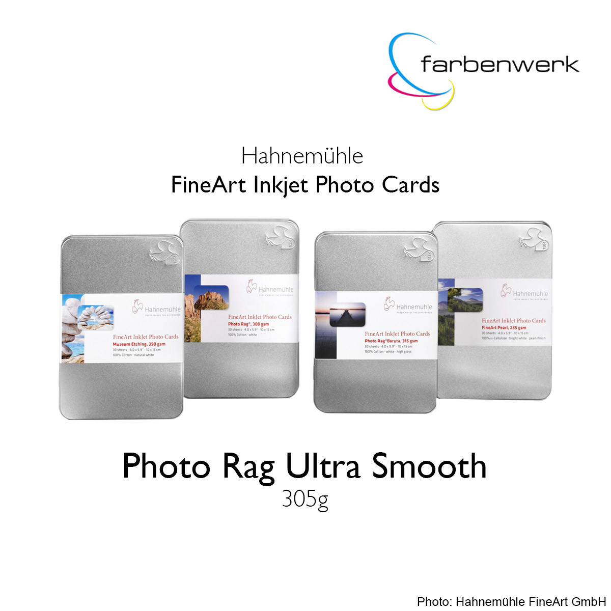 Hahnemühle Photo Cards Photo Rag Ultra Smooth 30...