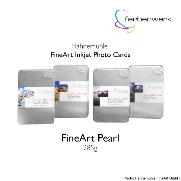 Hahnemühle Photo Cards FineArt Pearl 30 Blatt 10x15cm