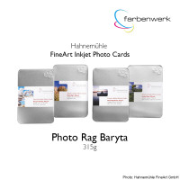 Hahnemühle Photo Cards Photo Rag Baryta 30 Blatt 10x15cm