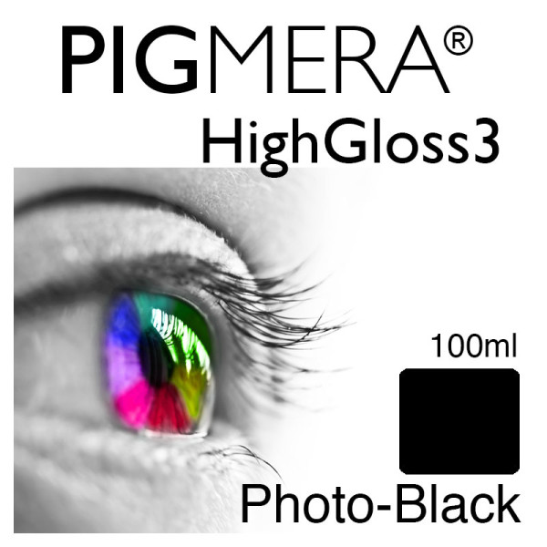 farbenwerk Pigmera HG3 Flasche 100ml Photo-Black