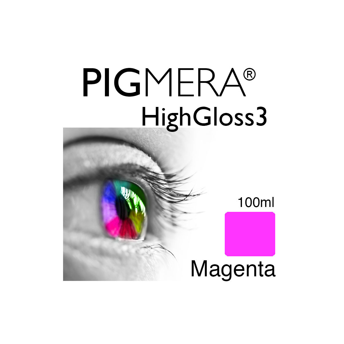 farbenwerk Pigmera HG3 Flasche 100ml Magenta
