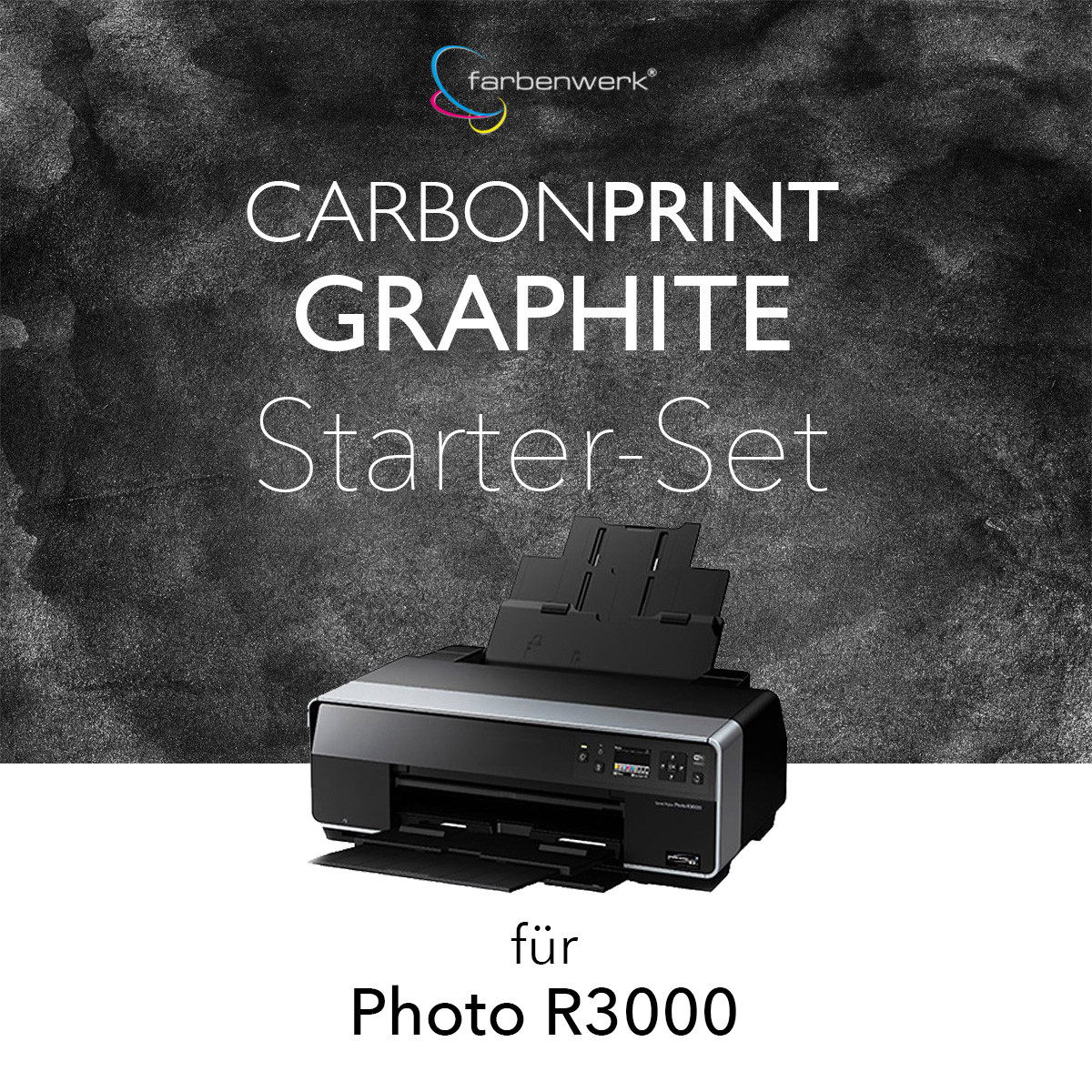 Starter-Set Carbonprint Graphite für Photo R3000