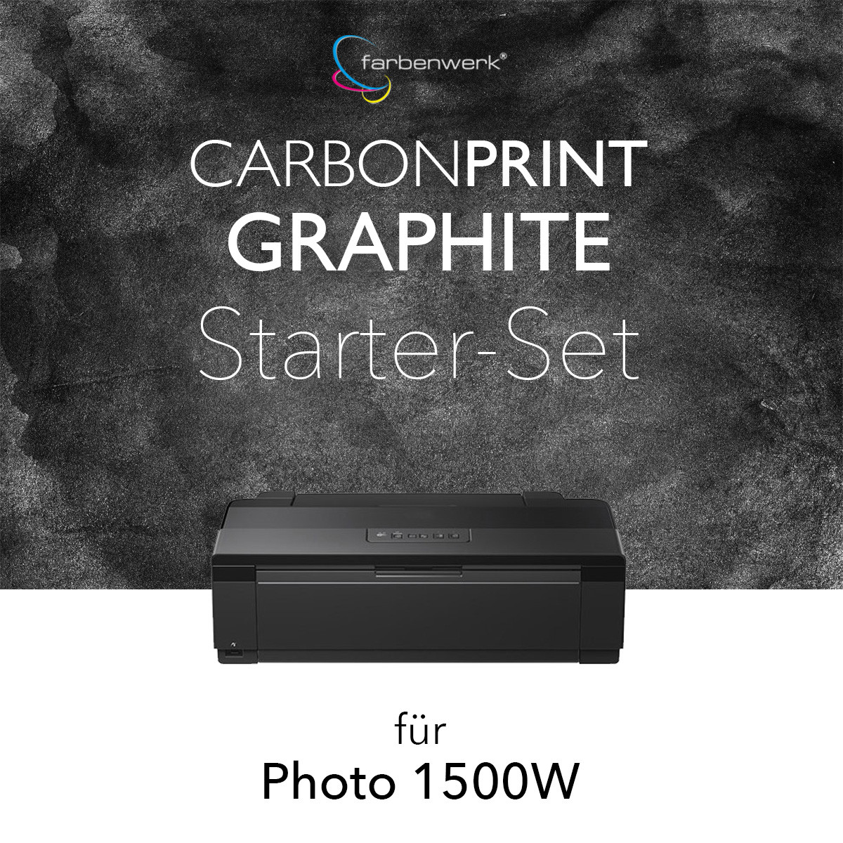 Starter-Set Carbonprint Graphite for Photo 1500W