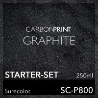 Starter-Set Carbonprint Graphite für SC-P800 250ml Warmneutral