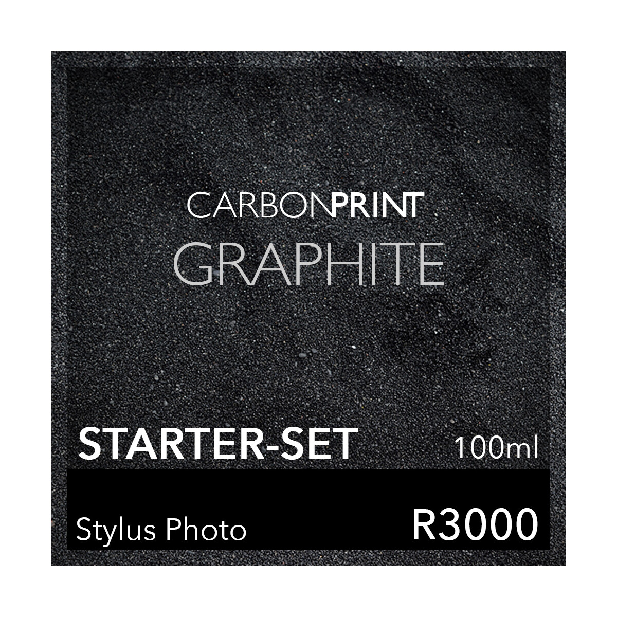 Starter-Set Carbonprint Graphite für Photo R3000...
