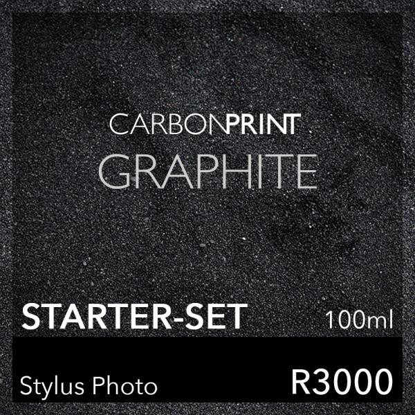 Starter-Set Carbonprint Graphite für Photo R3000 100ml Warmneutral