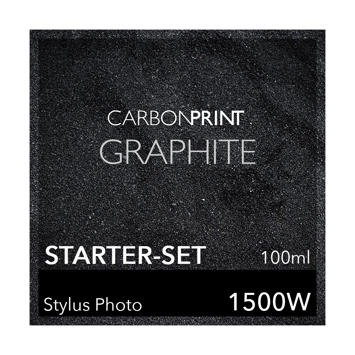Starter-Set Carbonprint Graphite für Photo 1500W...