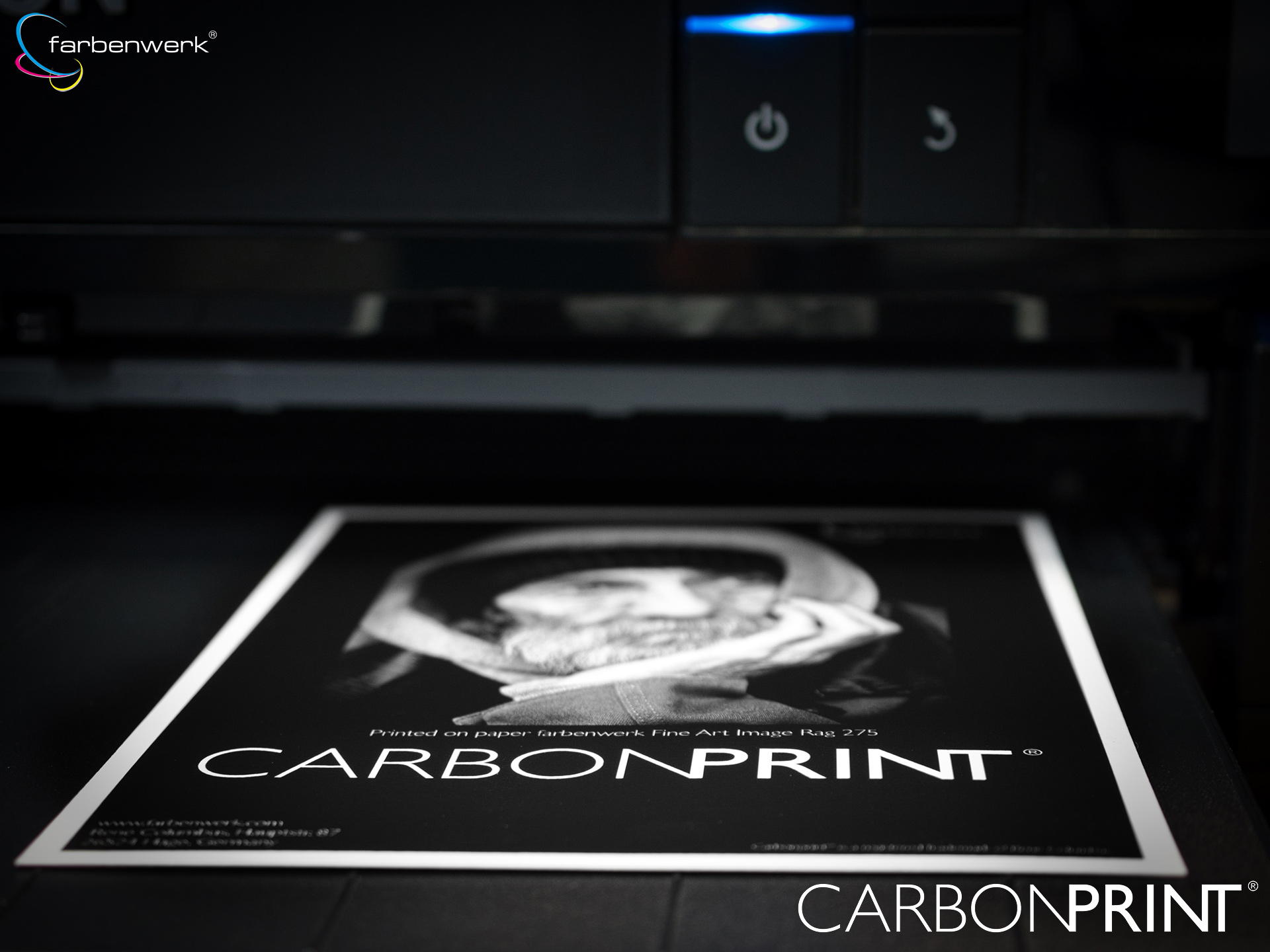 Carbonprint Graphite tiefschwarz